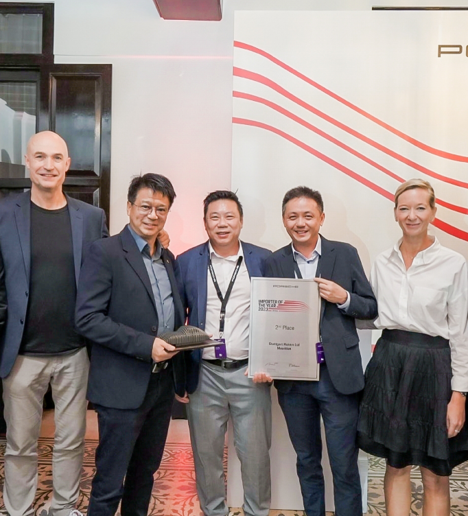 Le Centre Porsche Île Maurice remporte la deuxième place du Importer of the Year Award pour la deuxième année consécutive