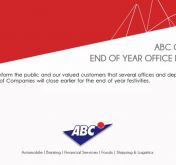 ABC Group End of Year Office Hours 2017